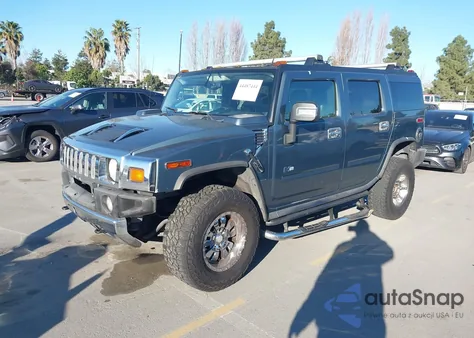 2006 Hummer H2 Suv z USA, uszkodzony, nr VIN 5GRGN23U16H112437